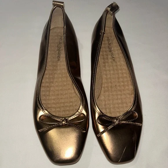 Kelsi Dagger Frankie squared toe ballet flat - Picture 3 of 13